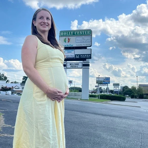 Old Navy butter Yellow Midi Dress - Picture 1 of 7